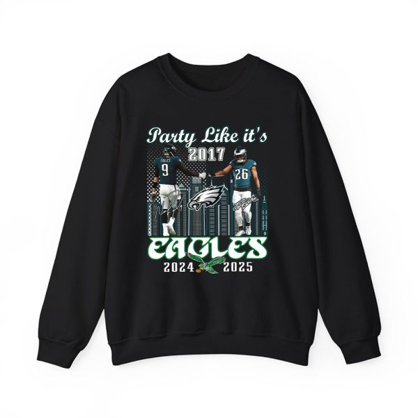 2Foles Barkley Party Like Its 2017 Eagles 2024 2025 Shirt