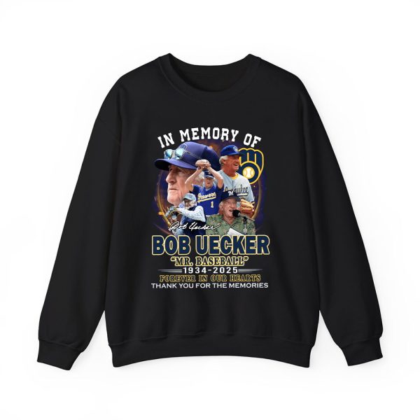 2In Memory Of Bod Uecker Mr Baseball 1934 2025 Forever In Our Hearts Shirt