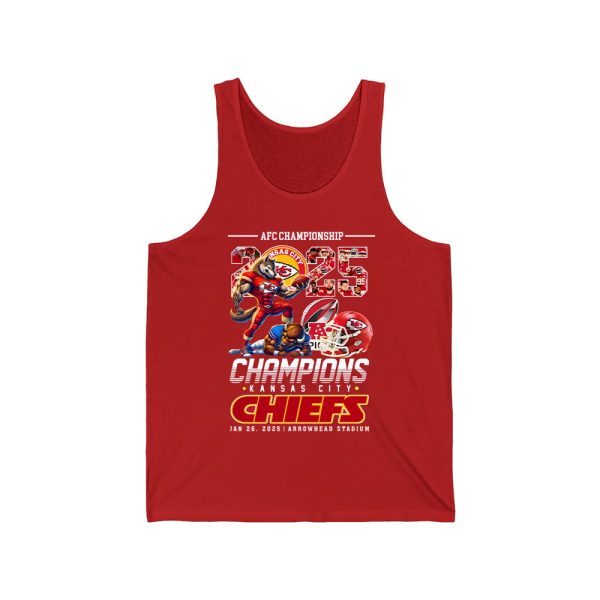 AFC Championship 2025 Champions KC Chiefs Shirt 3