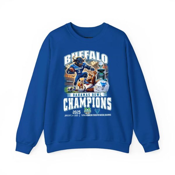 Buffalo Bahamas Bowl Champions 2025 Shirt 3