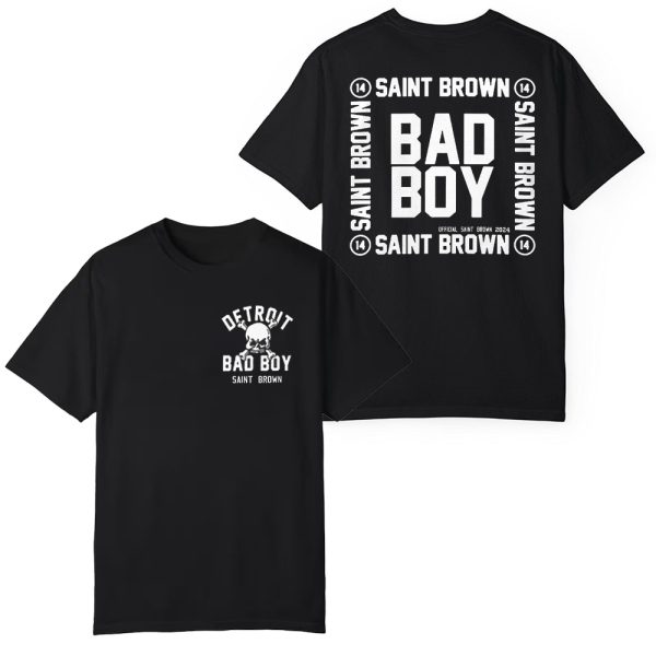 Detroit Bad Boy Saint Brown Shirt