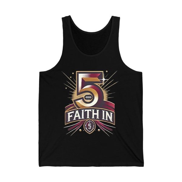 Faith In 5 Commanders Jayden Daniels Shirt 2