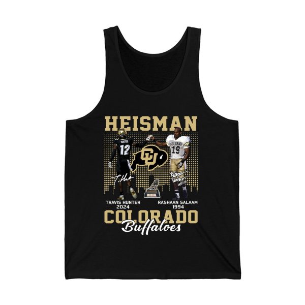 Heisman Travis Hunter 2024 Rashaan Salaam 1994 Buffaloes Shirt 2