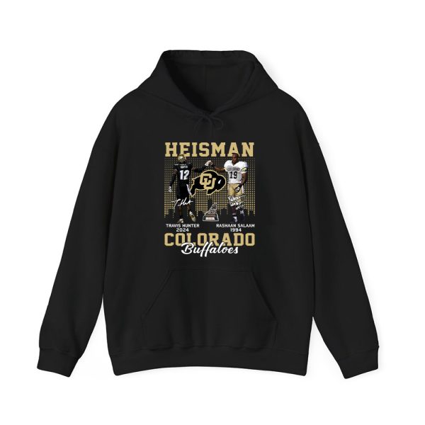 Heisman Travis Hunter 2024 Rashaan Salaam 1994 Buffaloes Shirt 4