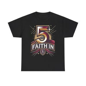 Faith In 5 Commanders Jayden Daniels Shirt