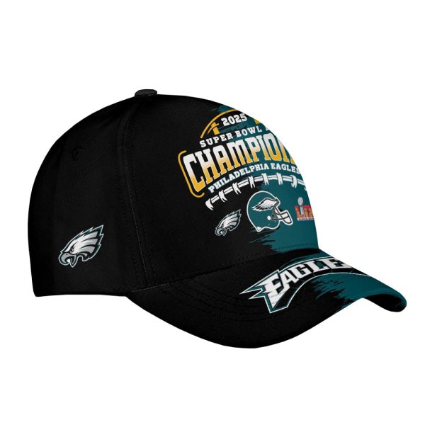 2025 Super Bowl LIX Champions Eagles Cap 3