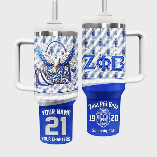 Zeta Phi Beta Sorority INC 1920 Tumbler