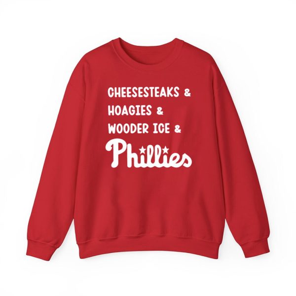 Cheesesteaks Hoagies Wooder Ice Phillies Shirt 4