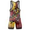 Deadpool And Wolverine Samurai Wrestling Singlet 3