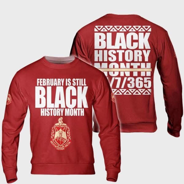 Delta Sigma Theta February Is Still Black History Month Shirt 2