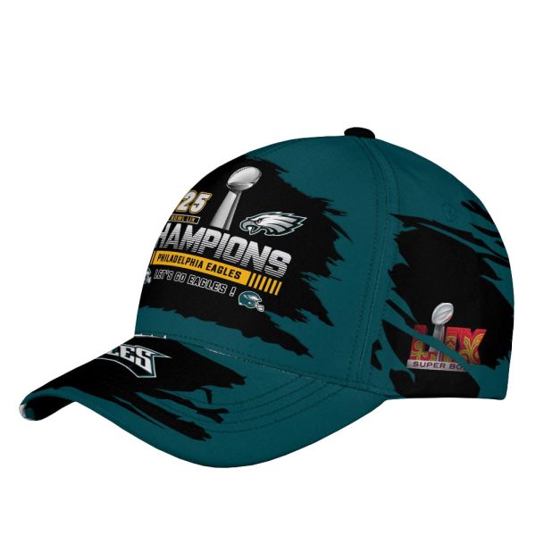 Eagles 2025 Super Bowl LIX Champions Lets Go Eagles Hat 2