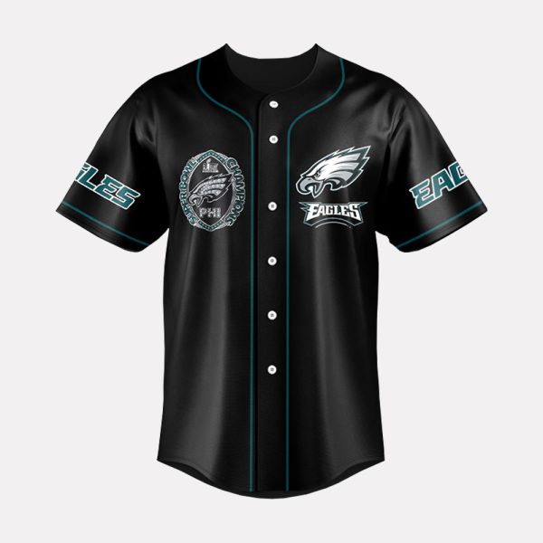 Eagles 2X Super Bowl Champions Jersey 2