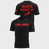 Eagles Love Hurts Hurts Doesnt It Hoodie 2