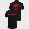 Eagles Love Hurts Hurts Doesn't It Polo Shirt