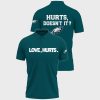 Eagles Love Hurts Hurts Doesnt It Polo Shirt 2