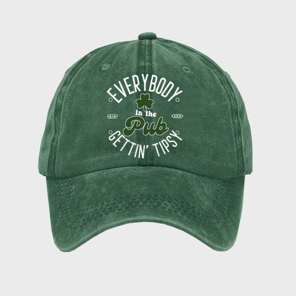 Everybody In The Pub Getting Tipsy St. Patrick's Day Hat