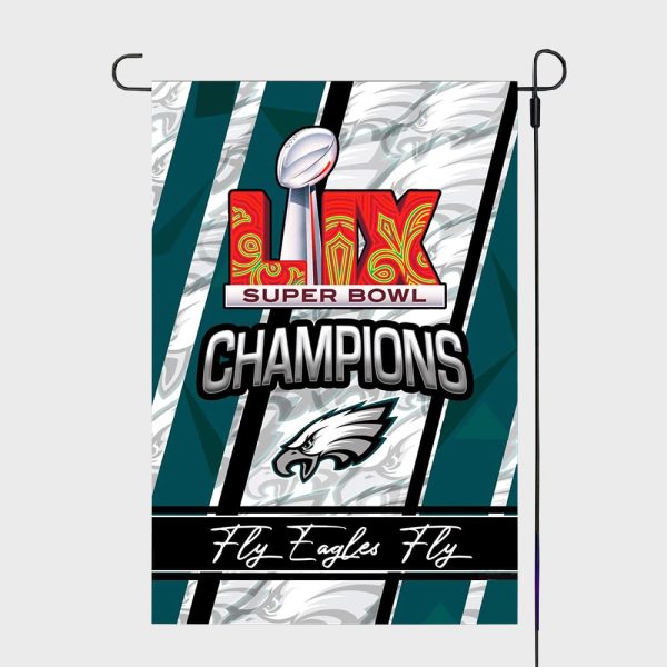 Fly Eagles Fly Super Bowl LIX Champions Flag