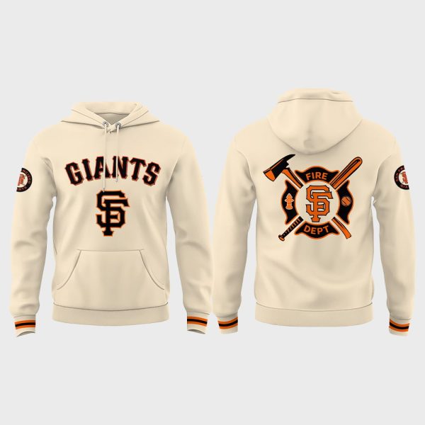 Giants Firefighter Appreciation Night Hoodie 2025