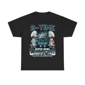 2-Time Super Bowl Champions Eagles Shirt