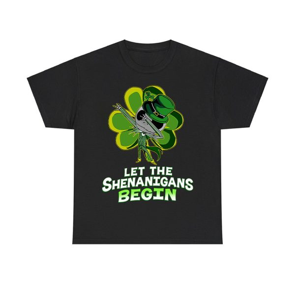 Jack Skellington Let The Shenanigans Begin St Patrick's Day Shirt