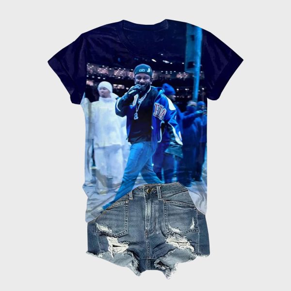 Kendrick Lamar Say Drake Super Bowl Shirt