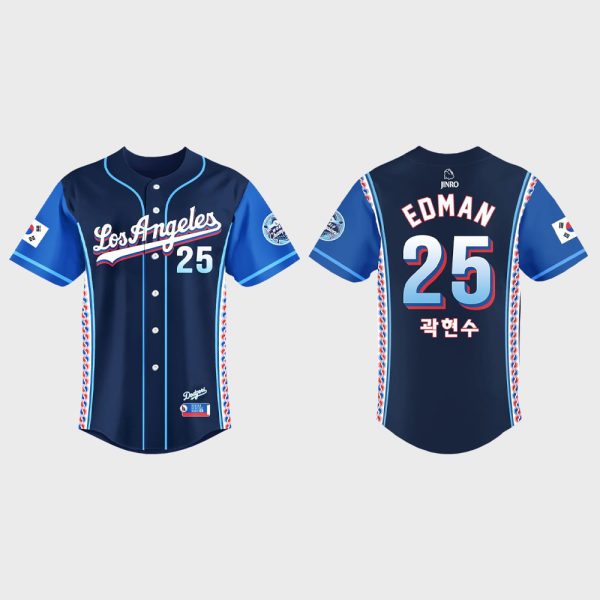 LA Dodgers Korean Heritage Night Jersey 2025 Giveaway