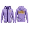 LSU Women's Basketball Purple 2025 Hoodie Zip