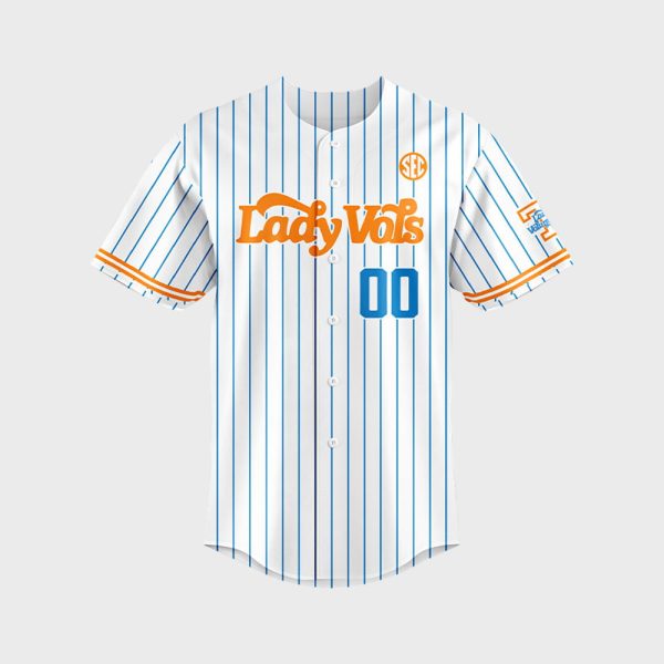 Lady Vols Softball Baseball Jersey 2025 2