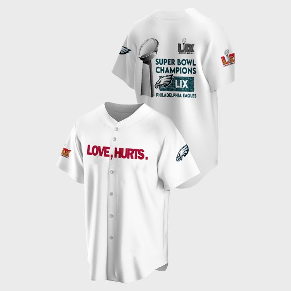 Love Hurts Super Bowl LIX Champions Jersey 3