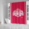 Ohio State 2024 National Champions Shower Curtain