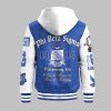 Phi Beta Sigma Fraternity INC 1914 Hooded Baseball Jacket 3