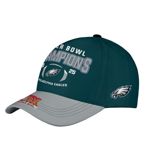 Philadelphia 2025 Super Bowl LIX Champions Cap 2