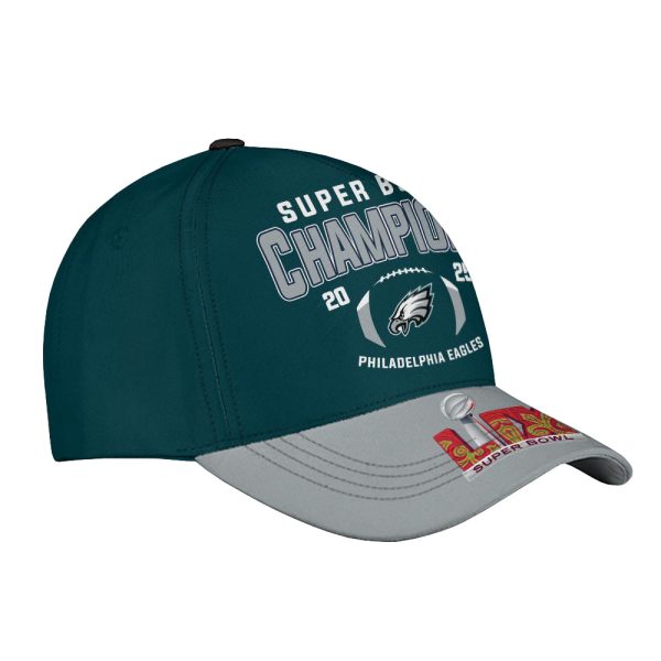 Philadelphia 2025 Super Bowl LIX Champions Cap 3