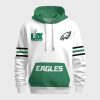 Philadelphia Football Barkley 26 Super Bowl LIX Champions Hoodie 2