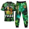 Puff Puff Pass Scooby-Doobie Shirt And Pants Set