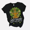 Scooby Doo Just Smoke And Let That Shit Go Shirt And Pants Set 2