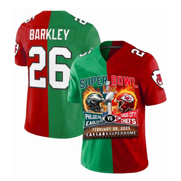 Super Bowl LIX Chiefs Vs Eagles 2025 Revenge Bowl Jersey