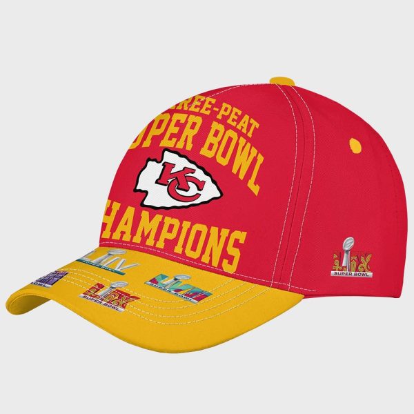 Three Peat Super Bowl Champions Cap 2