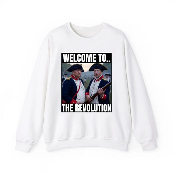 Trump Elon Musk Welcome To The Revolution Shirt