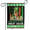 Trump Make St. Patrick's Day Great Again Personalized Flag