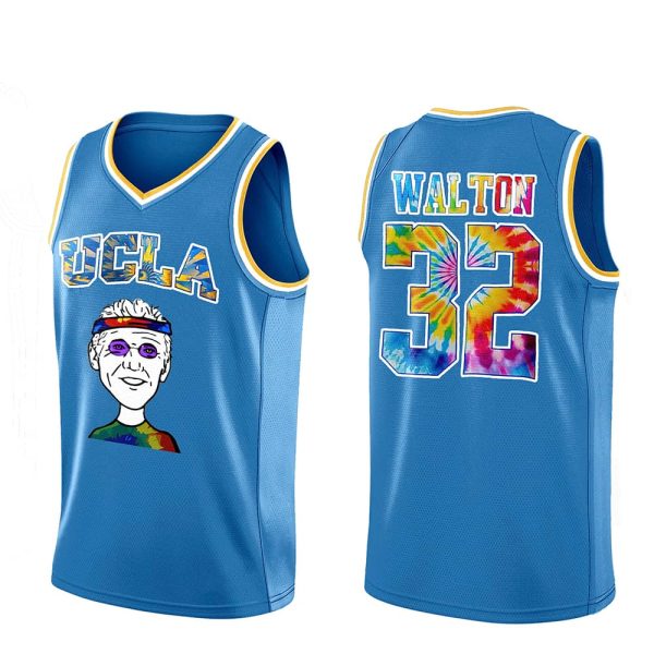 UCLA Honors The Late Bill Walton Basketball Jersey