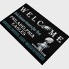 Welcome This House Cheers For The Eagles Super Bowl LIX Champions Doormat 2