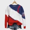 Women's Baseball Flag Print Casual Sweatshirt