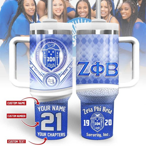 Zeta Phi Beta 1920 Tumbler 2