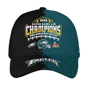 2025 Super Bowl LIX Champions Eagles Cap