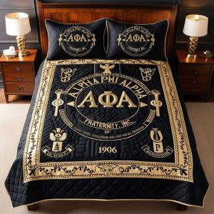 Alpha Phi Alpha Fraternity INC 1906 Bedding Set