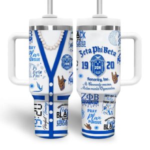 Zeta Phi Beta Sorority INC 1920 Tumbler