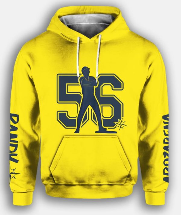 2025 Mariners Randy Arozarena Crossed Arm Hoodie Giveaway 2