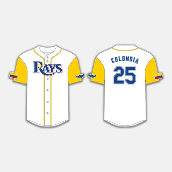 2025 Rays Colombian Heritage Jersey Giveaway
