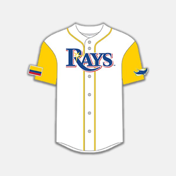 2025 Rays Colombian Heritage Jersey Giveaway 2